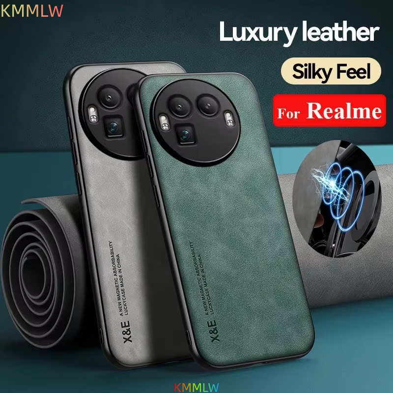 Car Phone Holder Magnetic - Casing Tahan Benturan untuk Realme GT8