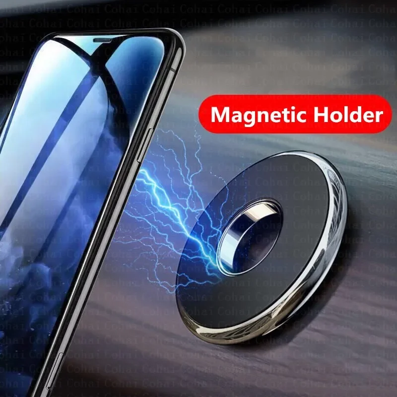 Car Phone Holder Magnetic - Penyangga Telepon Magnetik untuk Mobil, Model