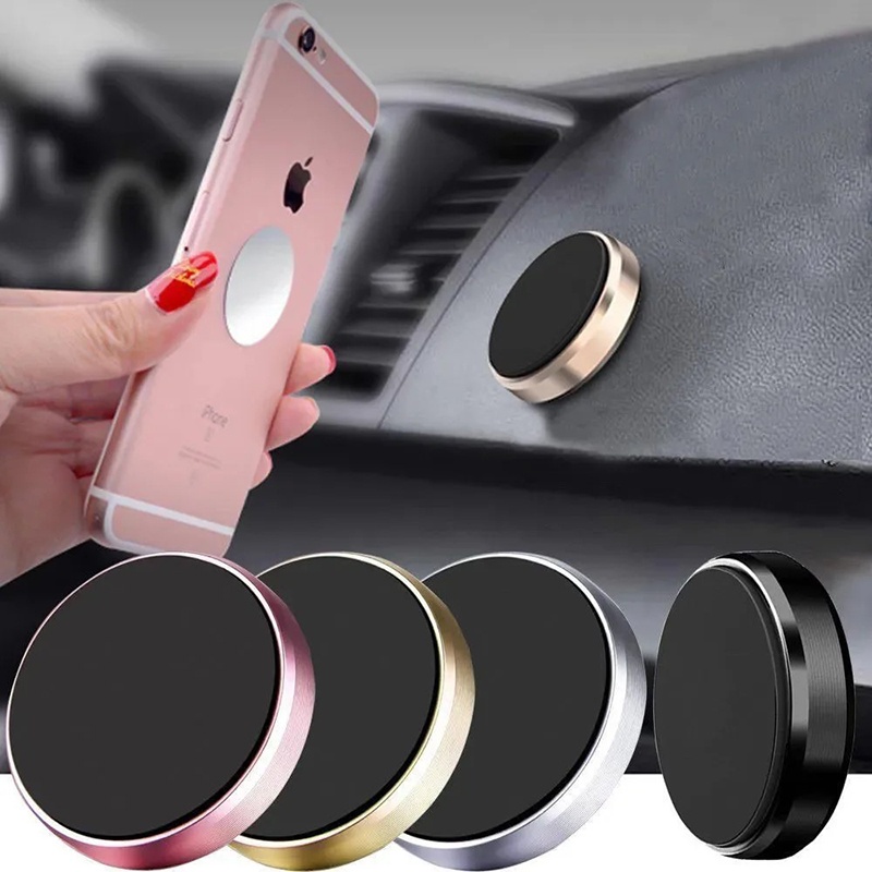 Car Phone Holder Magnetic - Penyangga Ponsel Mobil Magnetik Dudukan Magnet