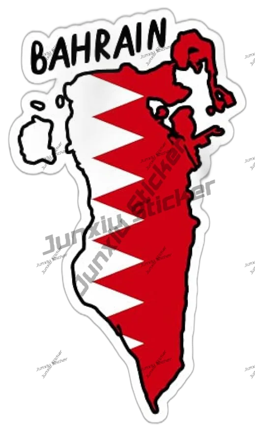 Car Accessories Bahrain - 135 garis besar dengan bendera vinil