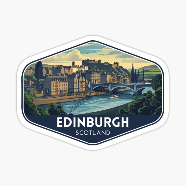 Car Accessories Edinburgh - EDINBURGH SCOTLAND Stiker Mobil Pemandangan Alam