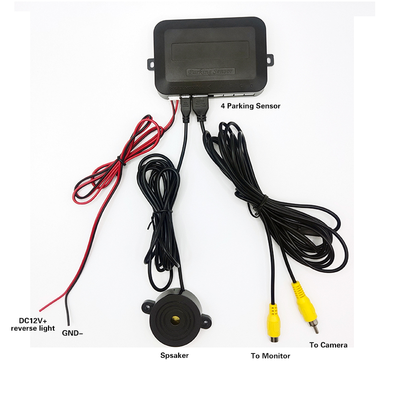 Kit Sensor parkir Video mobil, - Car Accessories Online ulasan dan harga