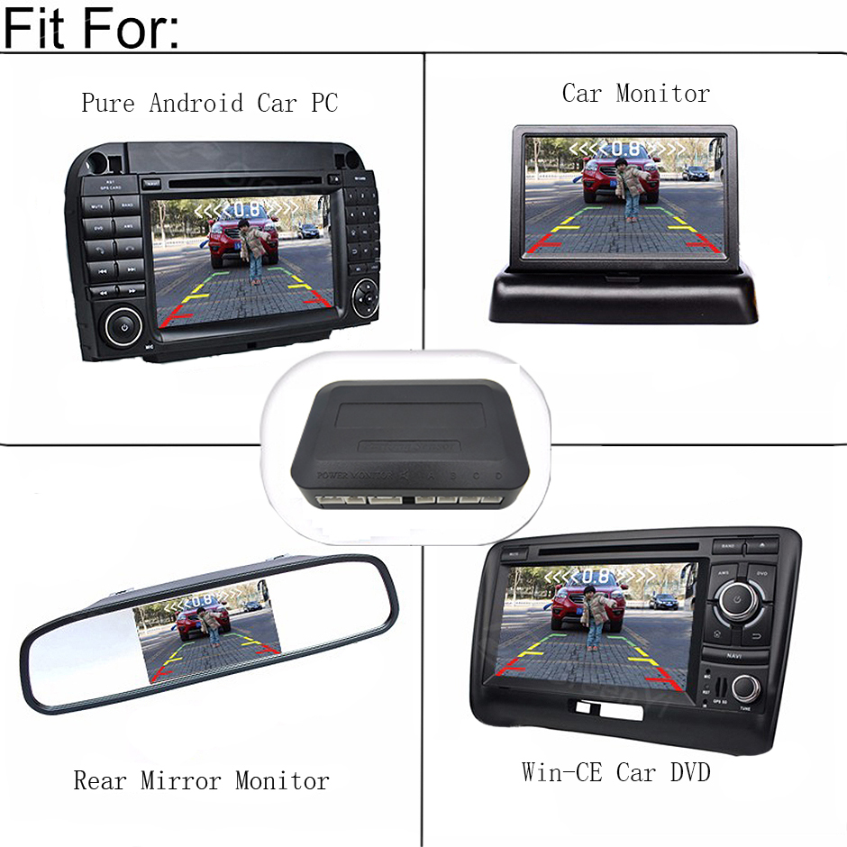 Kit Sensor parkir Video mobil, - Car Accessories Online ulasan dan harga