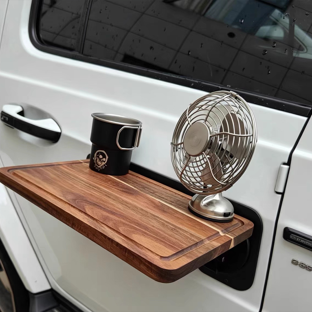 Meja Lipat Kayu yang Mudah Dip - Car Accessories Online ulasan dan harga