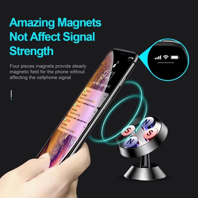 Penyangga Ponsel Magnetik untu - Car Phone Holder Magnetic ulasan dan harga