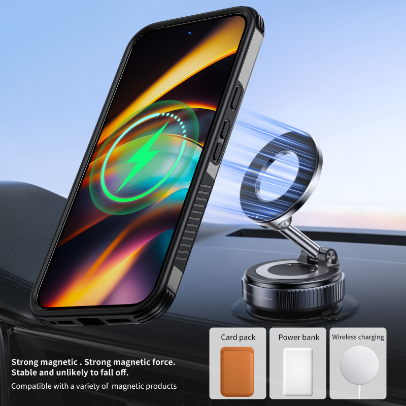 TPU Lembut+PC Keras Untuk Mags - Car Phone Holder Magnetic ulasan dan harga